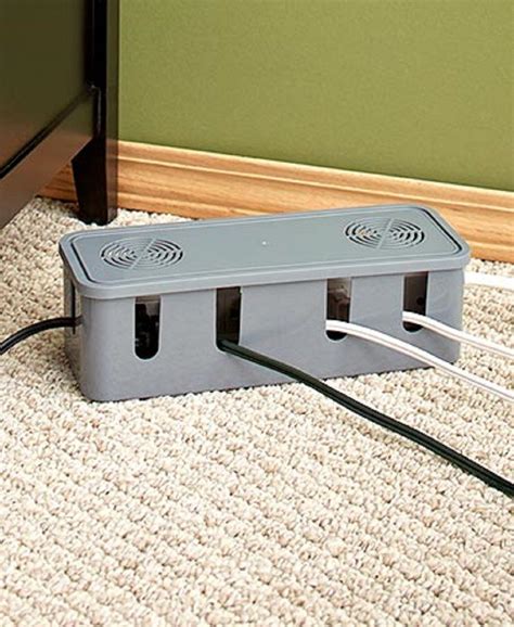 electrical cord for cable box|extra large cable storage box.